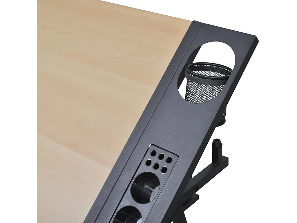 Tekentafel met 2 lades en kruk