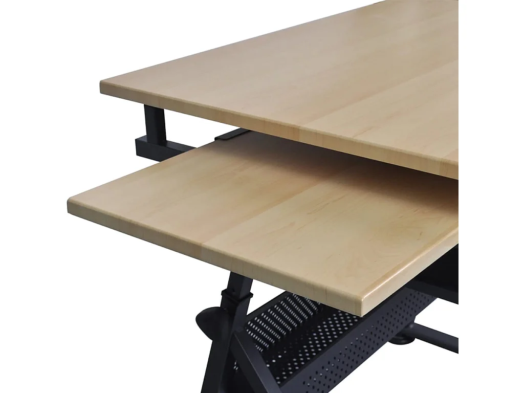 Tekentafel met 2 lades en kruk