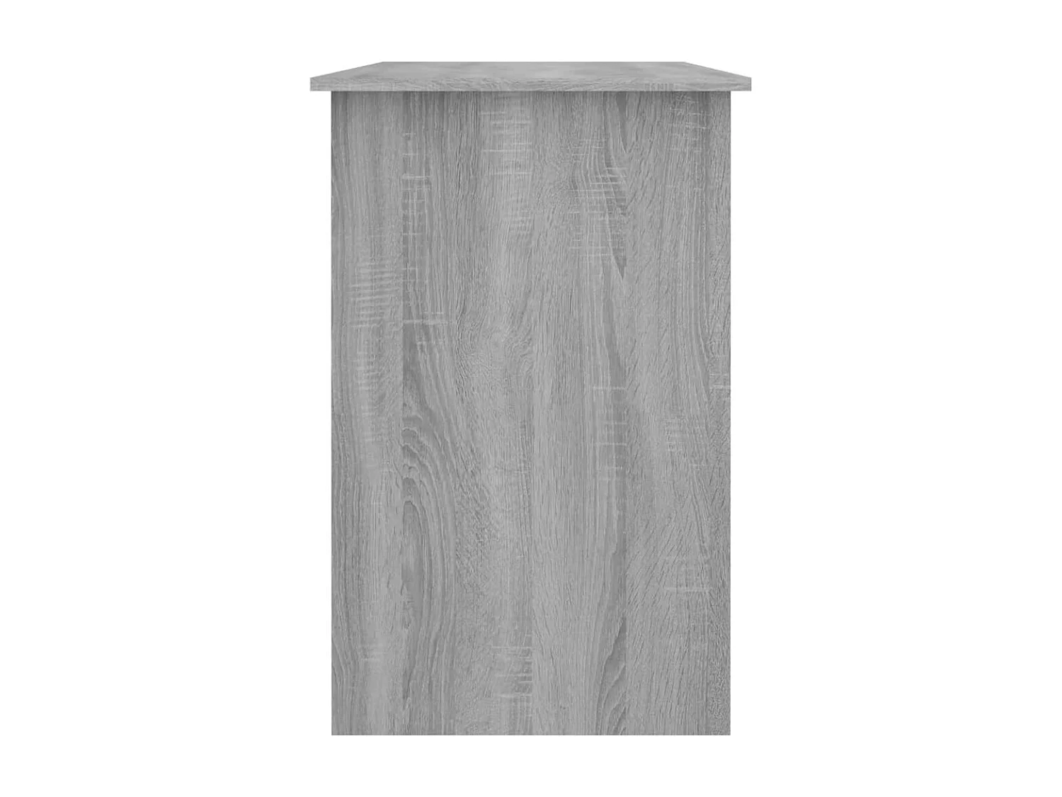 Escritorio de madera contrachapada gris Sonoma 100x50x76 cm