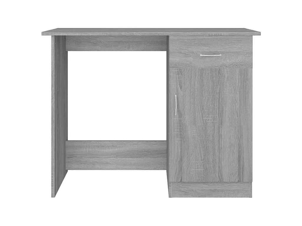 Schreibtisch Grau Sonoma 100x50x76 cm Holzwerkstoff