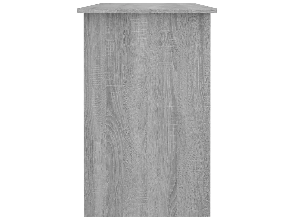 Schreibtisch Grau Sonoma 100x50x76 cm Holzwerkstoff