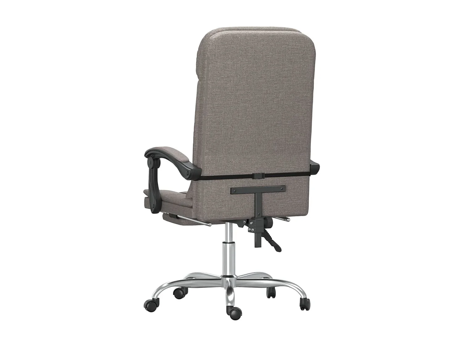 Bürostuhl mit Massagefunktion Taupe Stoff