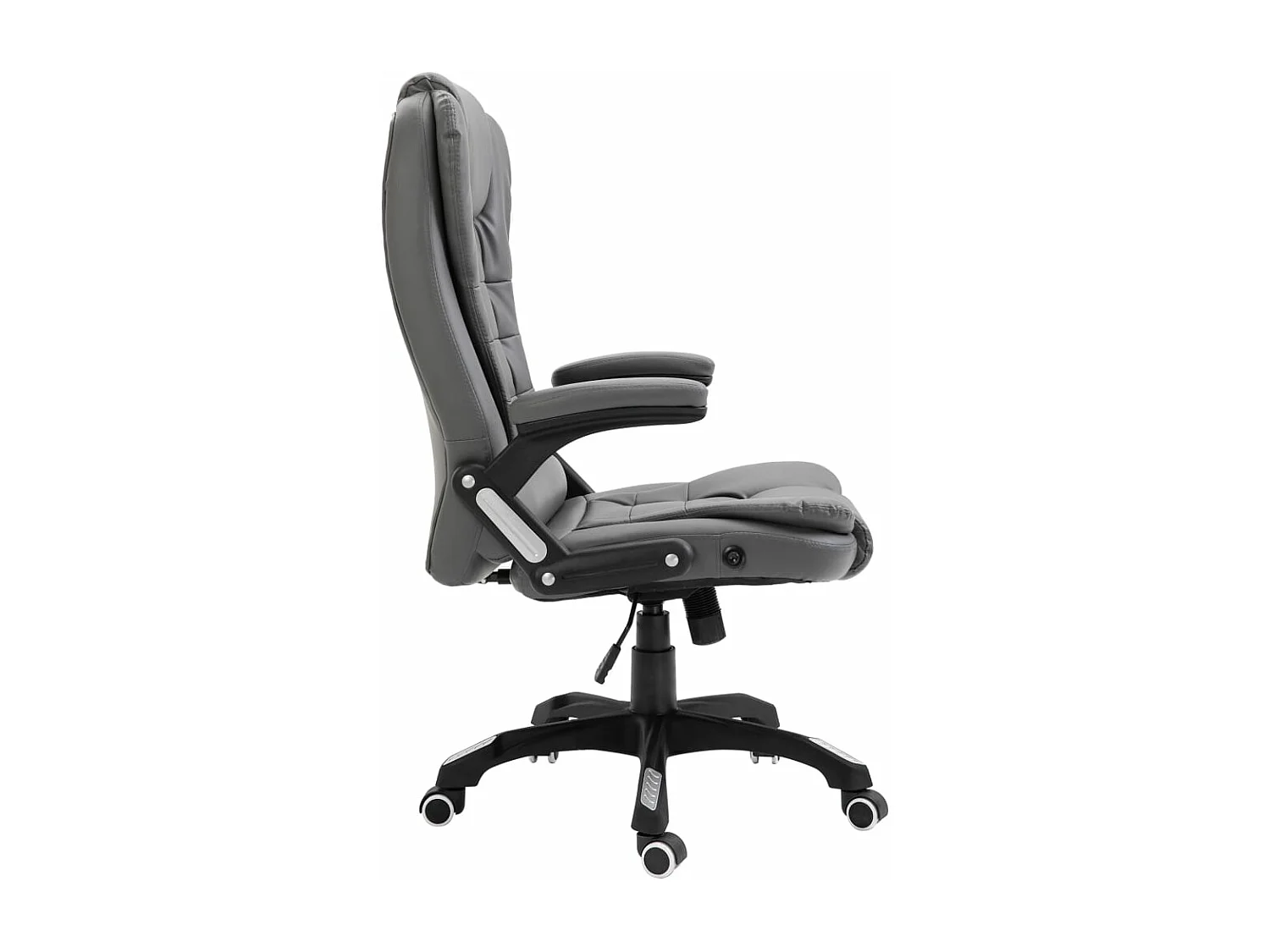 Chaise de bureau Anthracite Similicuir