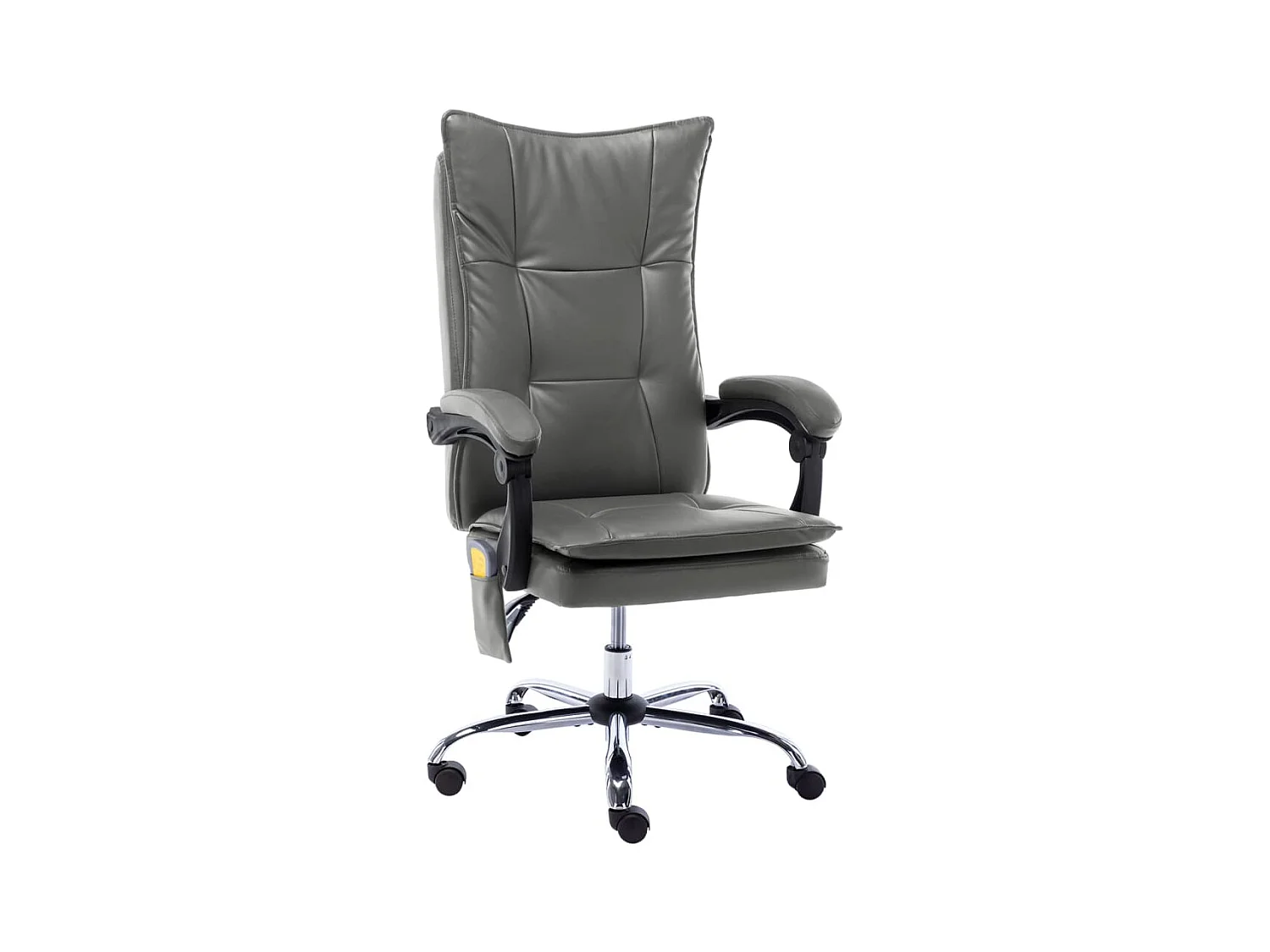 Chaise de bureau de massage Anthracite Similicuir