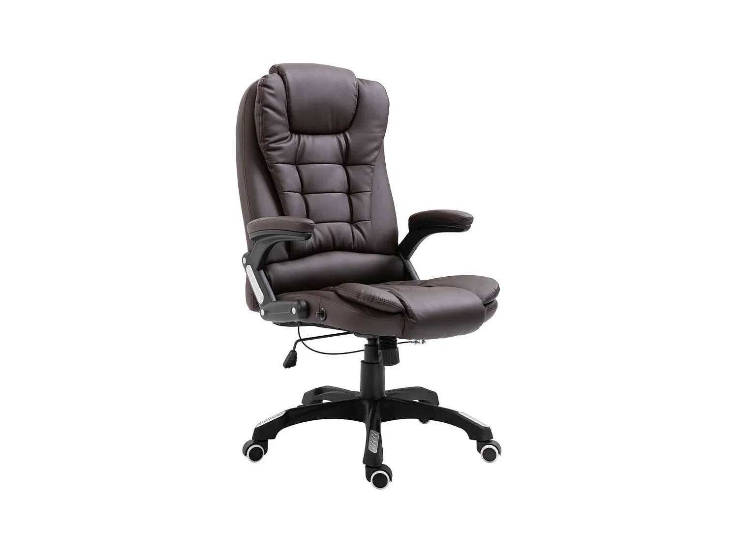 Chaise de bureau Marron Similicuir