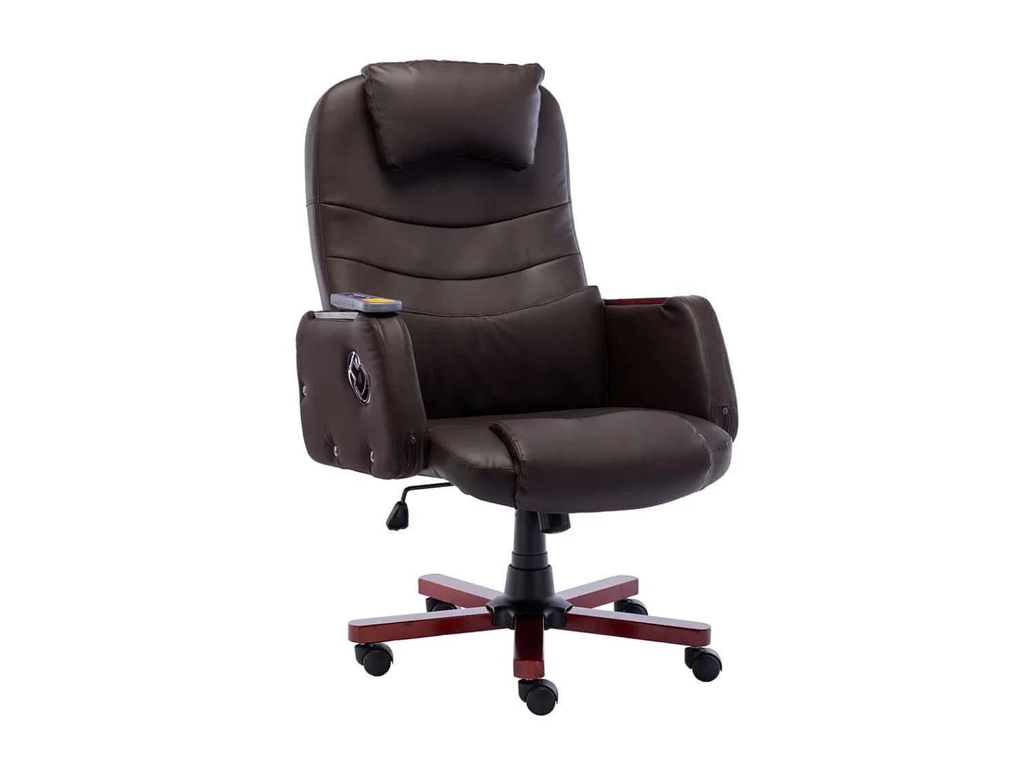 Chaise de bureau de massage Marron Similicuir