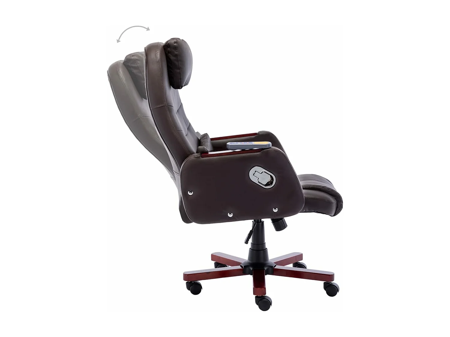 Chaise de bureau de massage Marron Similicuir
