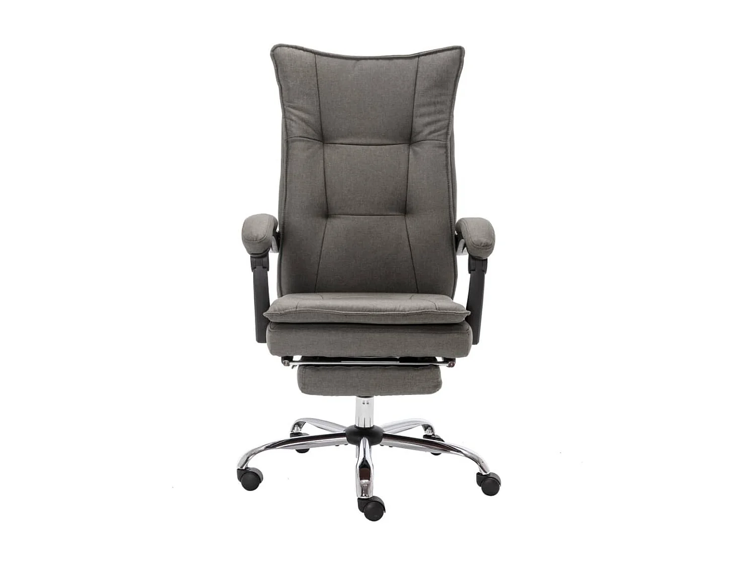 Chaise de bureau Gris Tissu