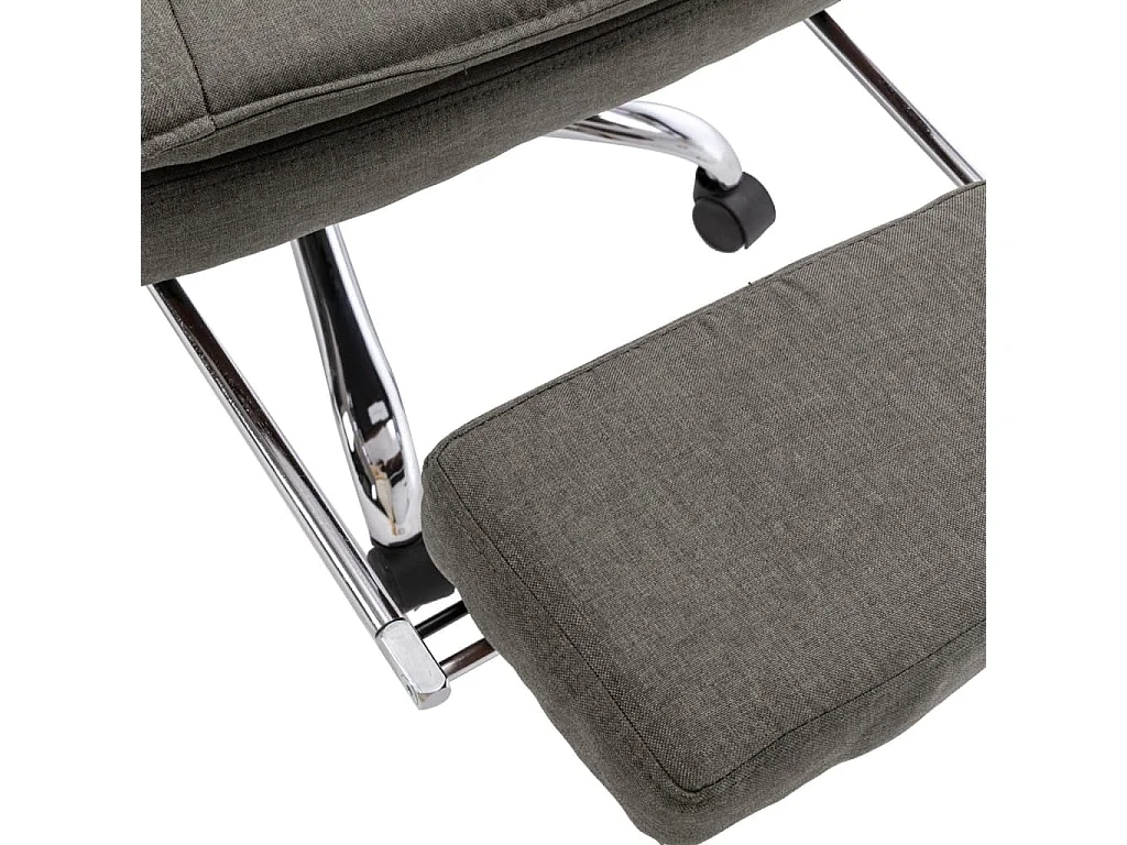 Chaise de bureau Gris Tissu