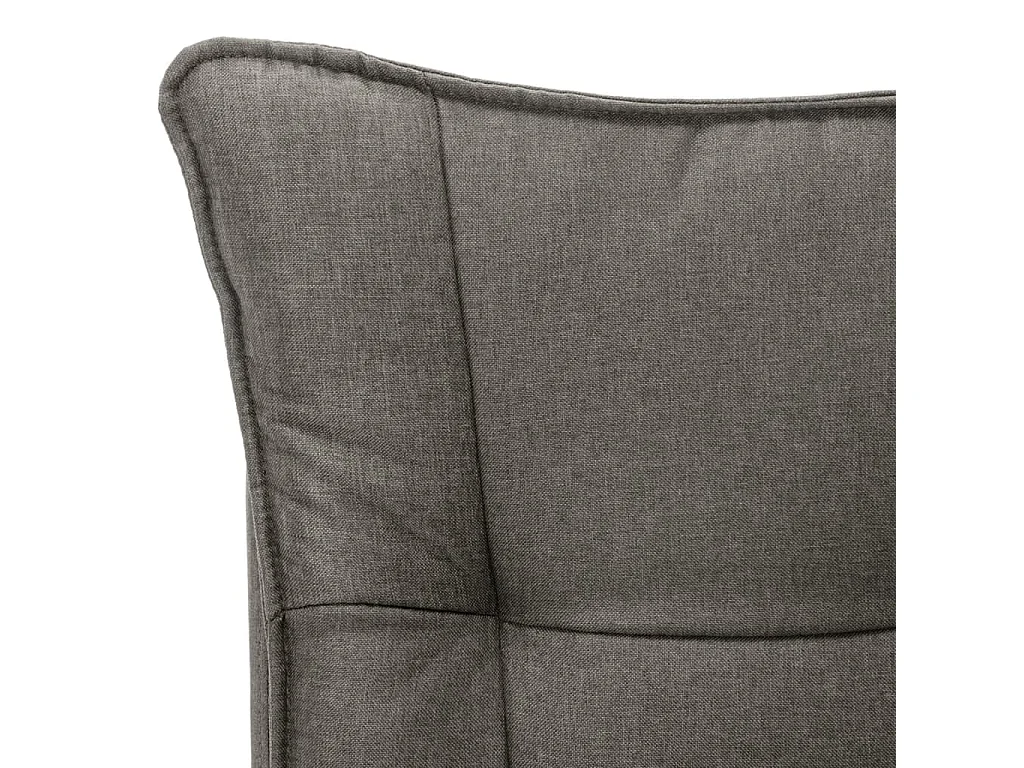 Chaise de bureau Gris Tissu