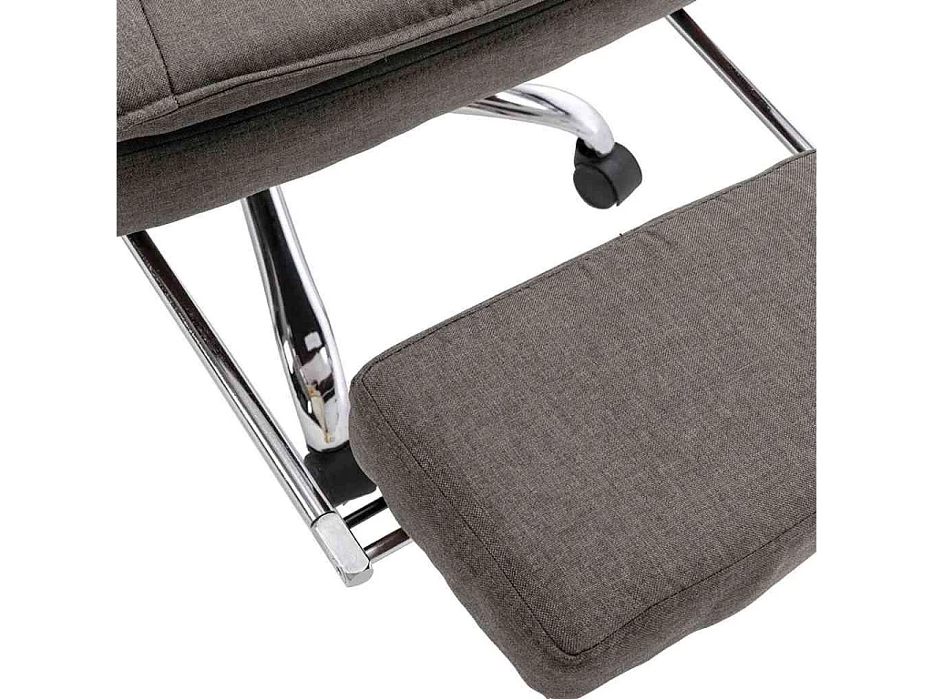 Bürostuhl Grau Stoff