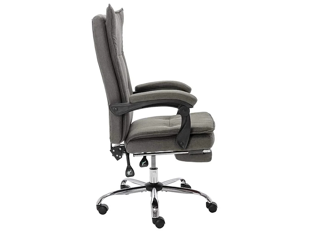 Chaise de bureau Gris Tissu