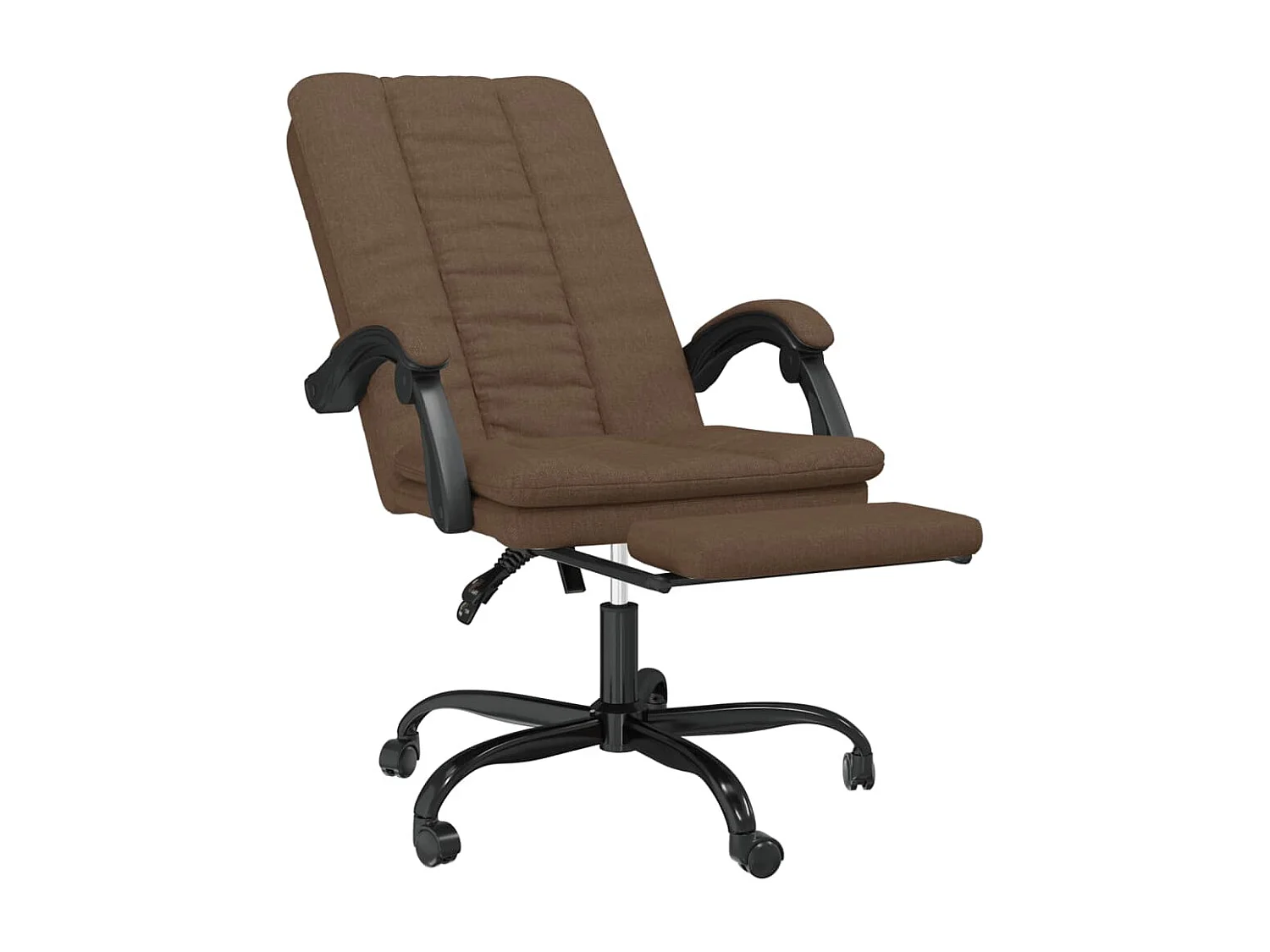 Fauteuil inclinable de bureau Marron Tissu