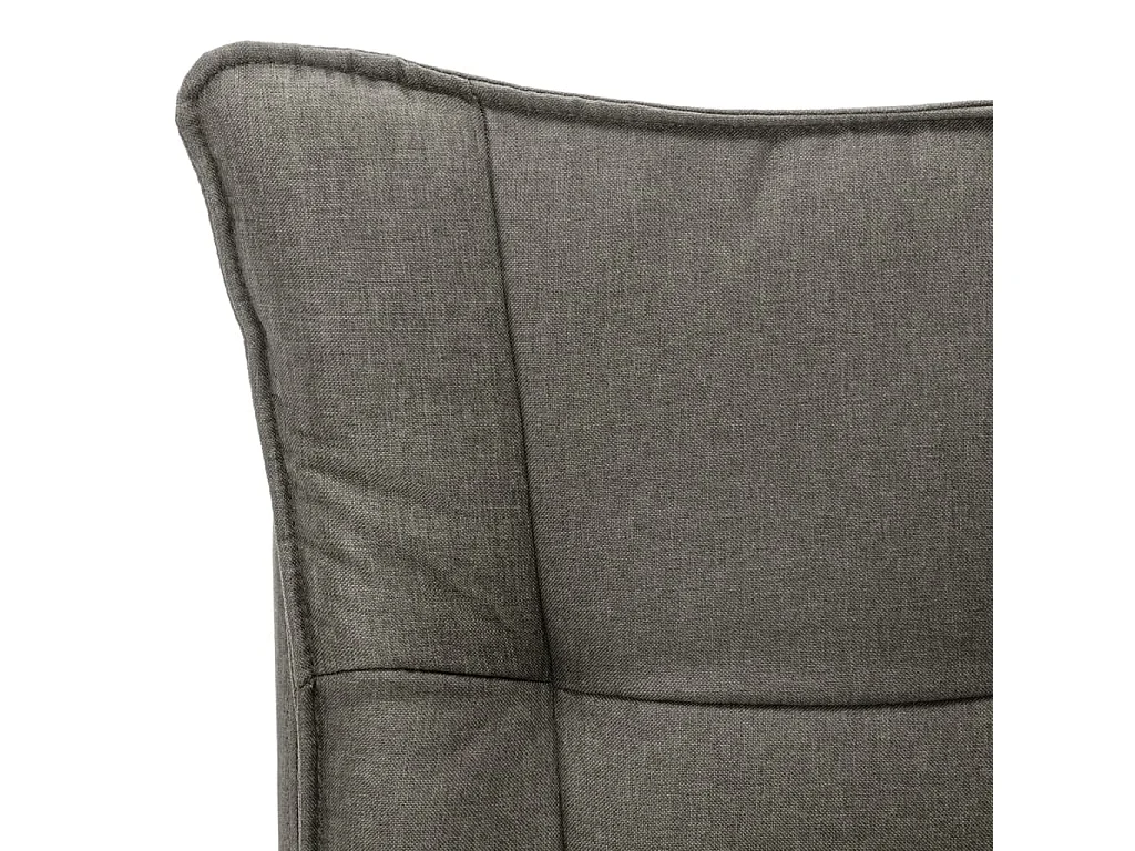 Chaise de bureau Gris Tissu