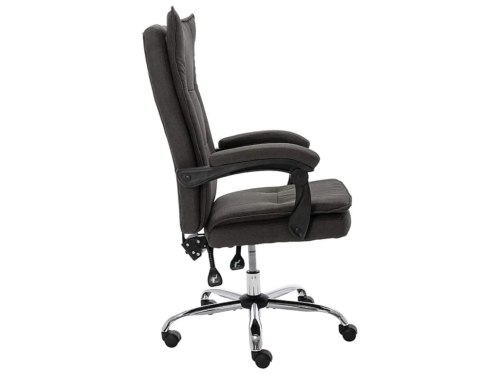 Chaise de bureau Gris Tissu