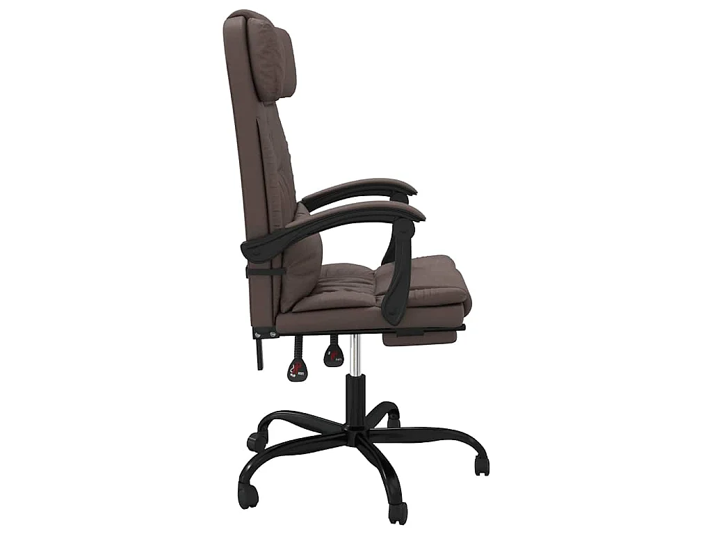 Fauteuil inclinable de bureau Marron Similicuir