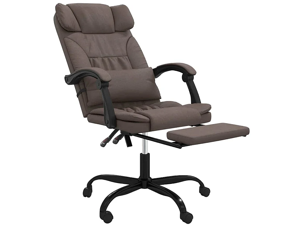 Fauteuil inclinable de bureau Marron Similicuir