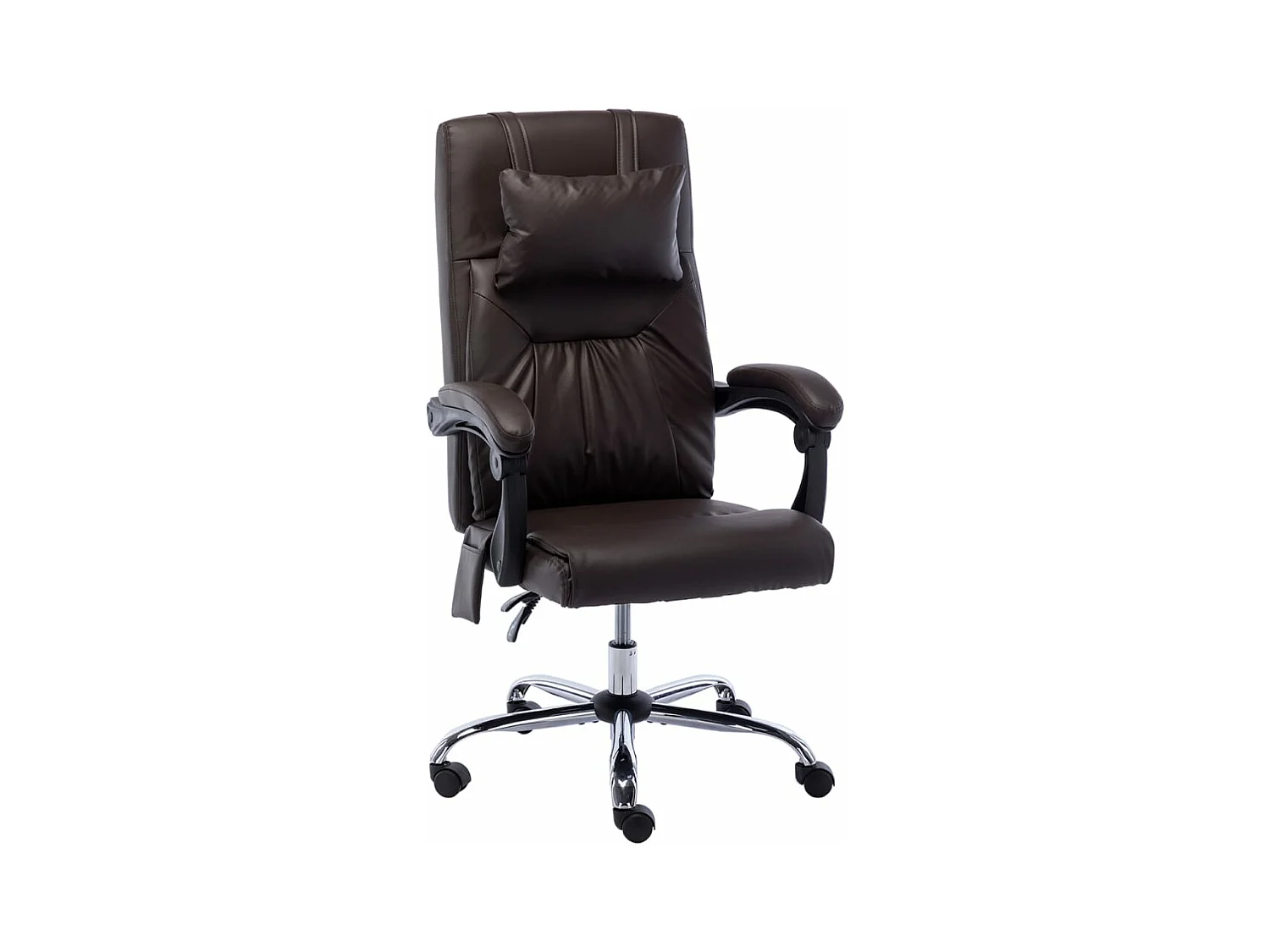 Chaise de bureau de massage Marron Similicuir