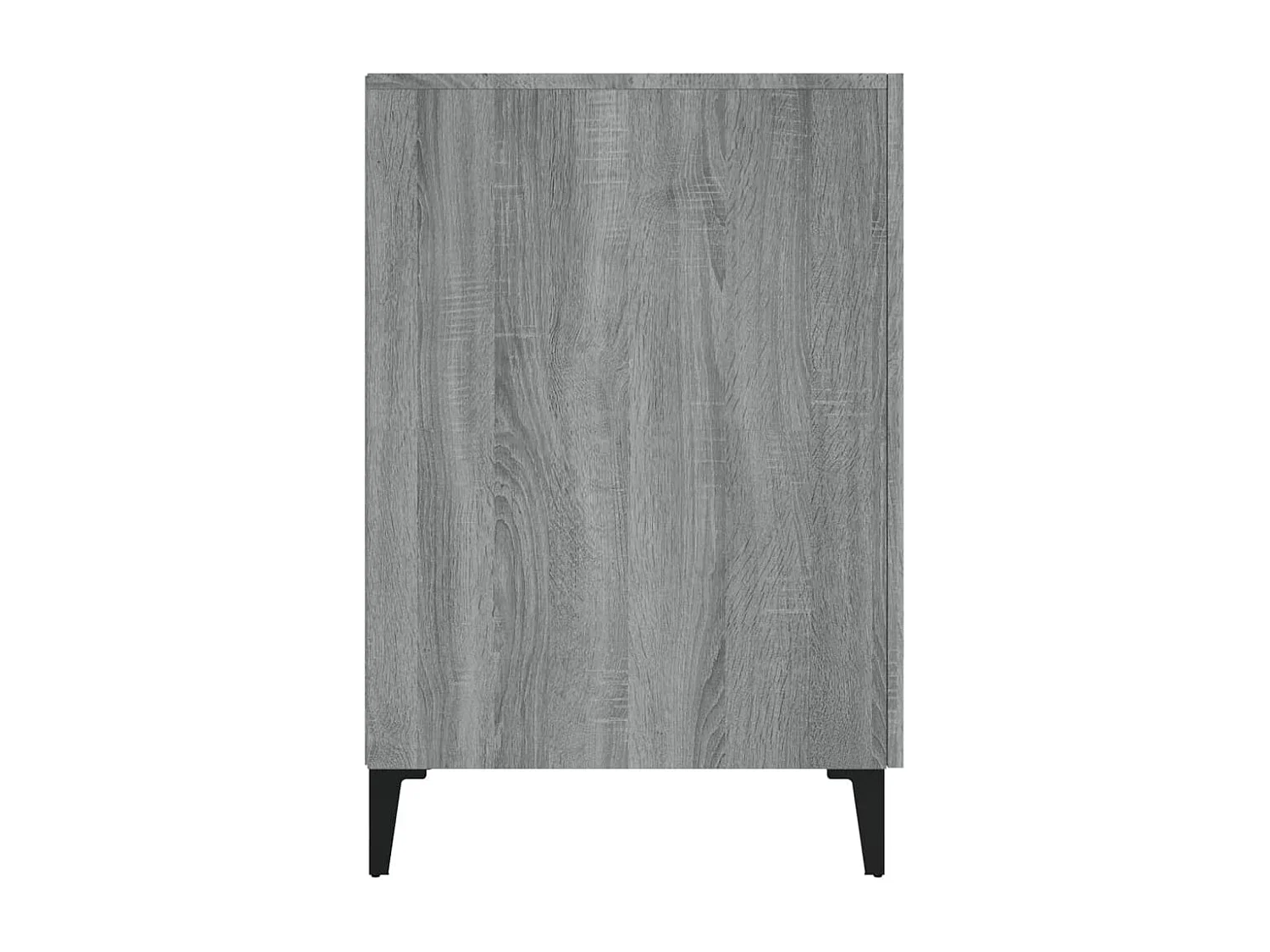 Bureau Sonoma gris 140x50x75 cm Bois d'ingénierie