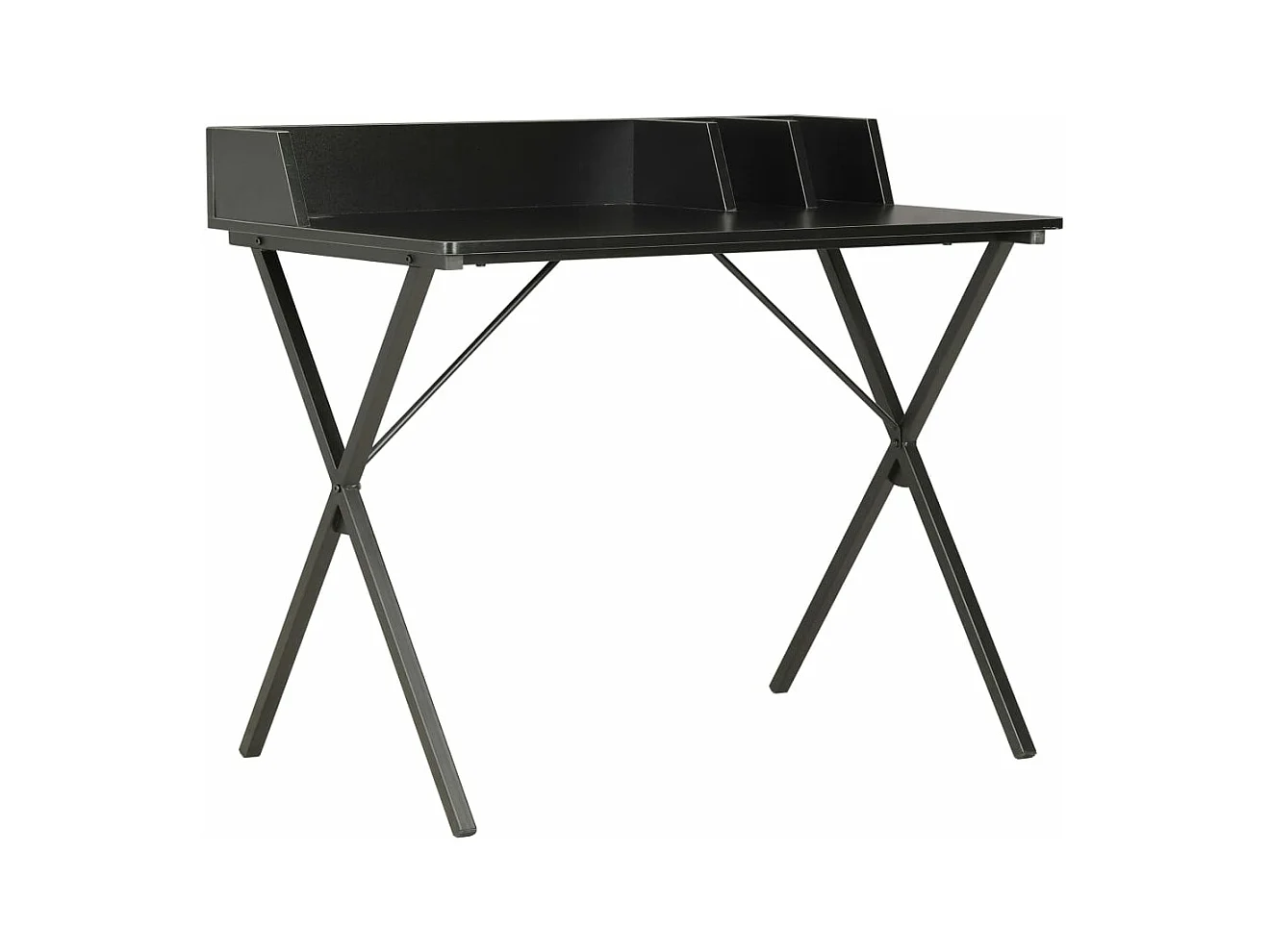Bureau Noir 80x50x84 cm