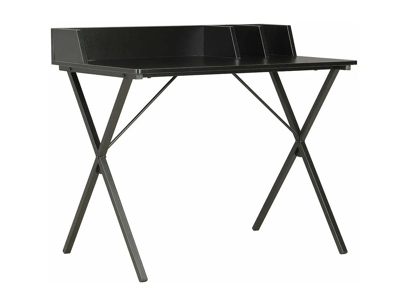 Bureau Noir 80x50x84 cm
