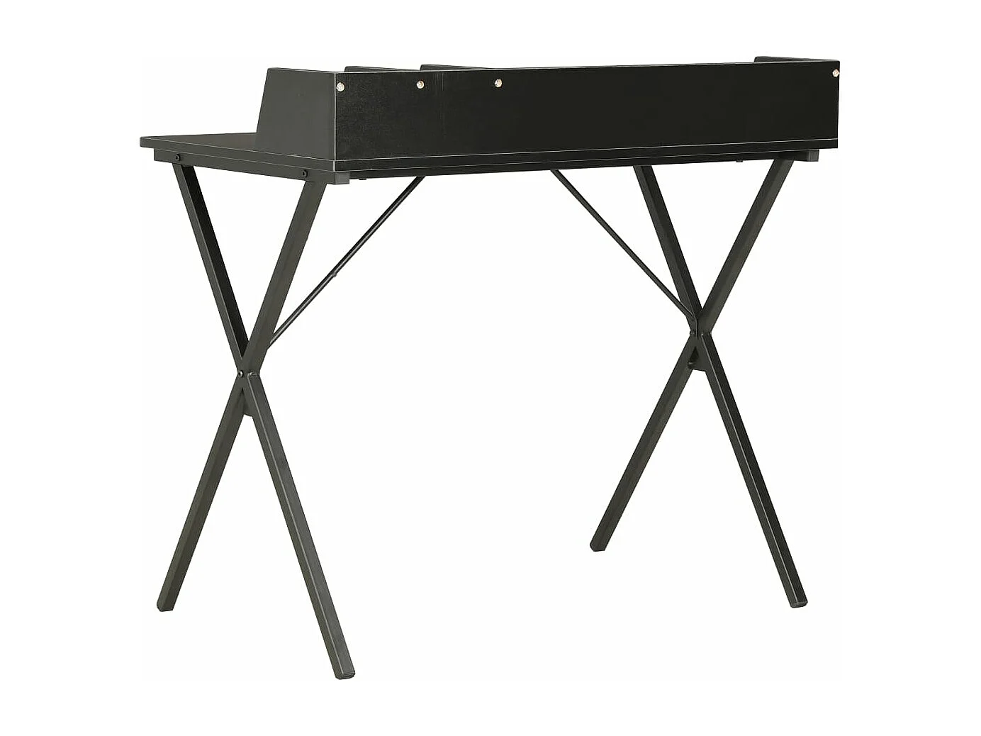 Bureau Noir 80x50x84 cm