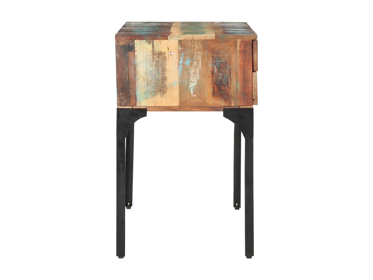 Bureau 118x48x75 cm massief gerecycled hout