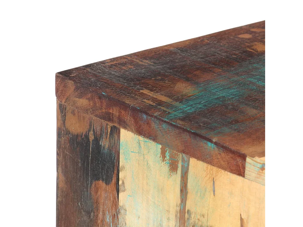 Bureau 118x48x75 cm massief gerecycled hout