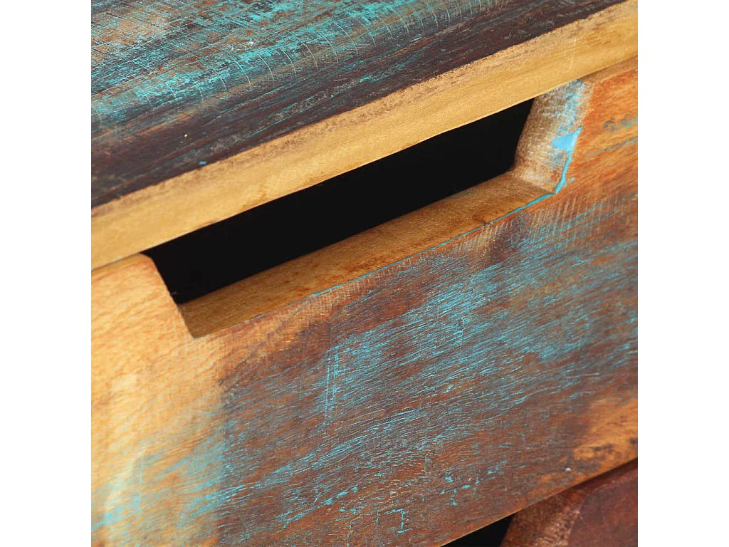 Bureau 118x48x75 cm massief gerecycled hout