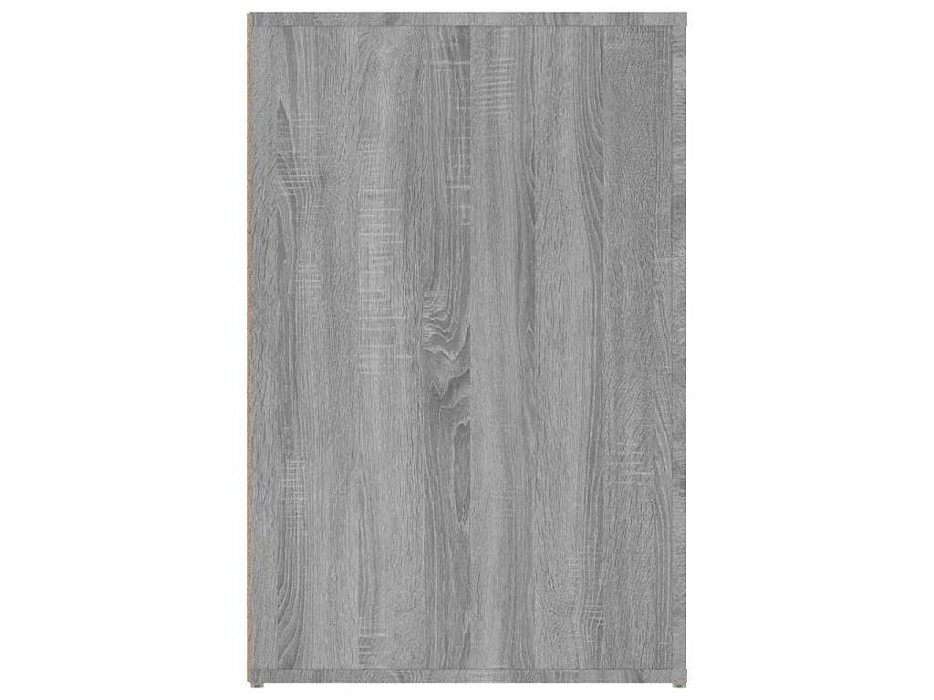 Bureau Sonoma gris 100x49x75 cm Bois d'ingénierie