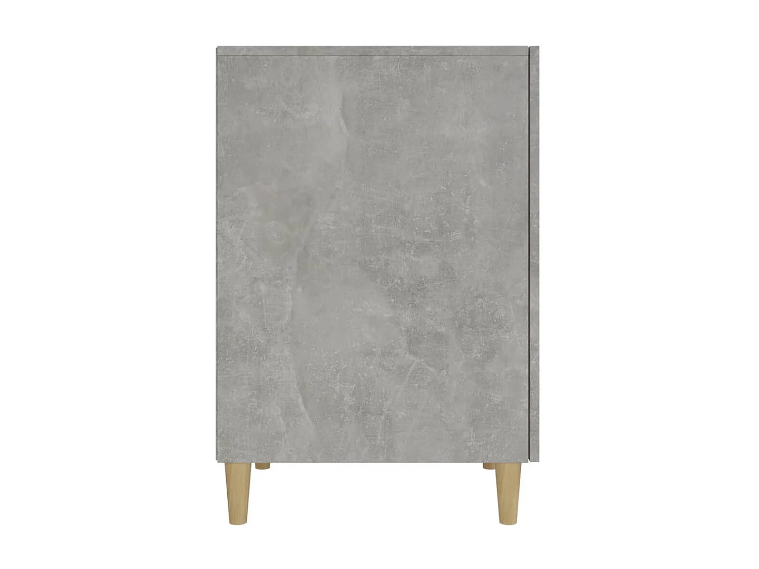 Secretária 140x50x75 cm derivados de madeira cinza cimento