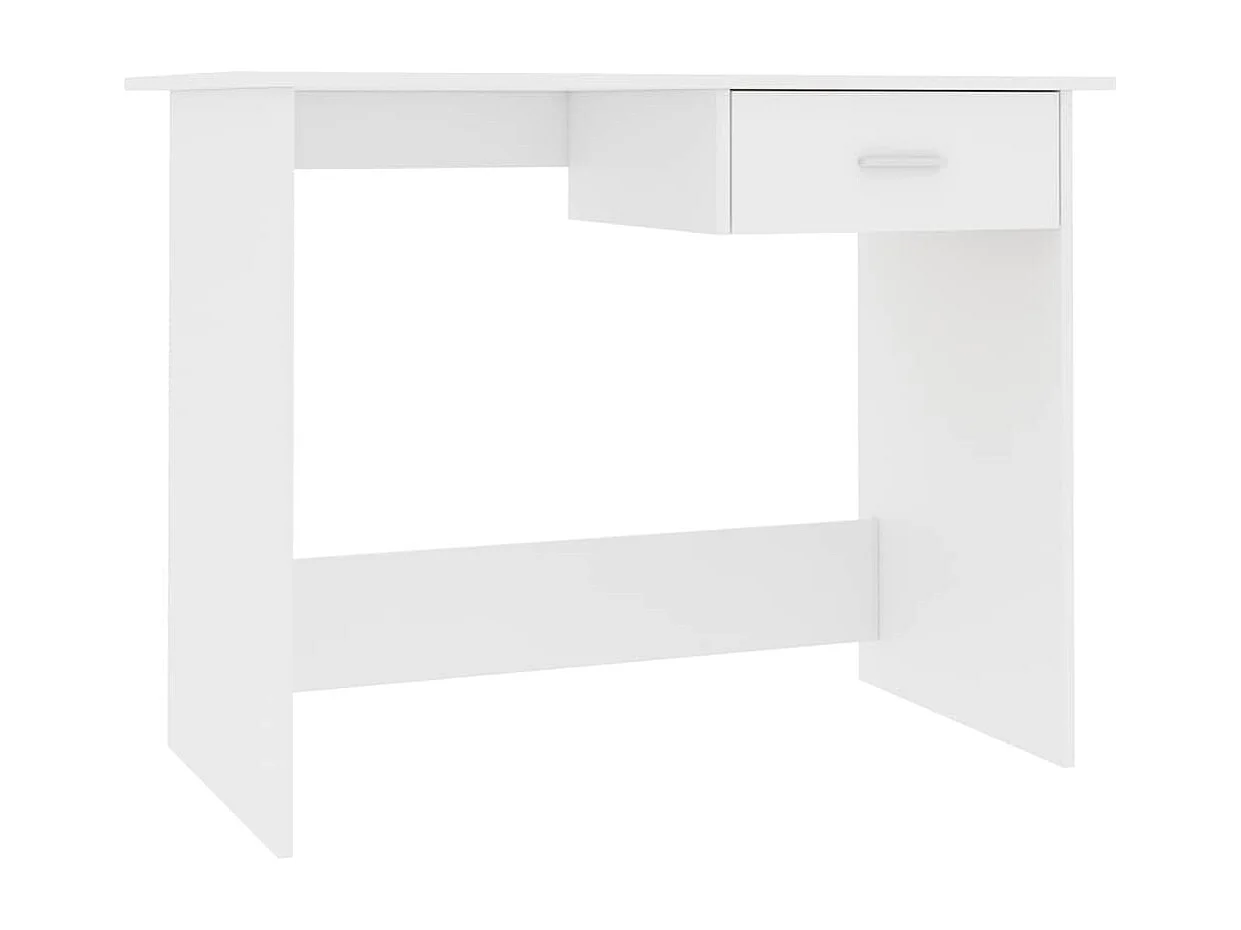 Bureau Blanc 100 x 50 x 76 cm Bois d'ingénierie