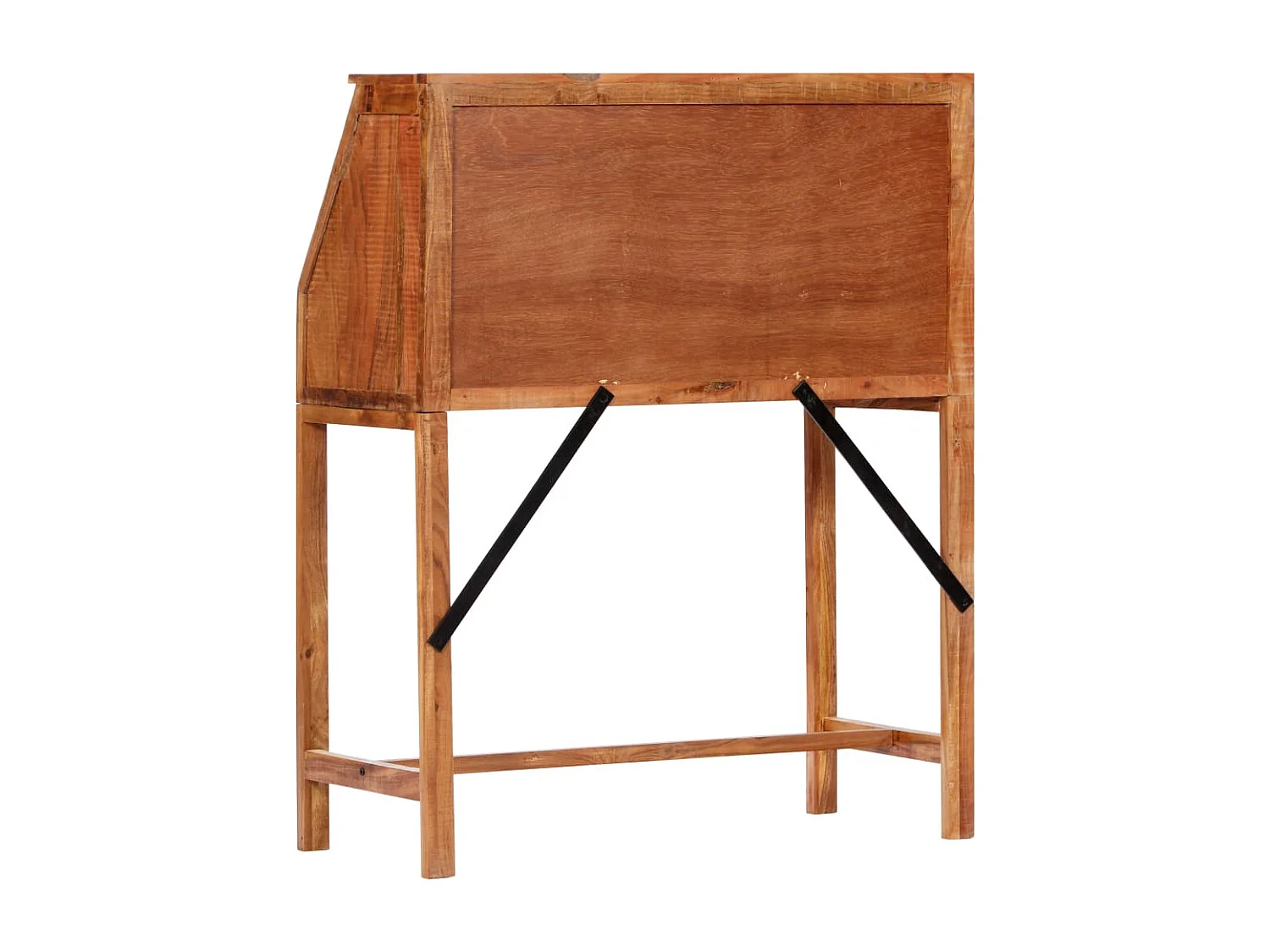 Schrijftafel 90x40x107cm massief acaciahout