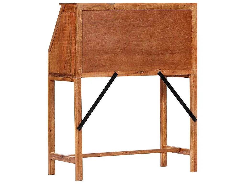 Bureau 90x40x107 cm Bois d'acacia massif