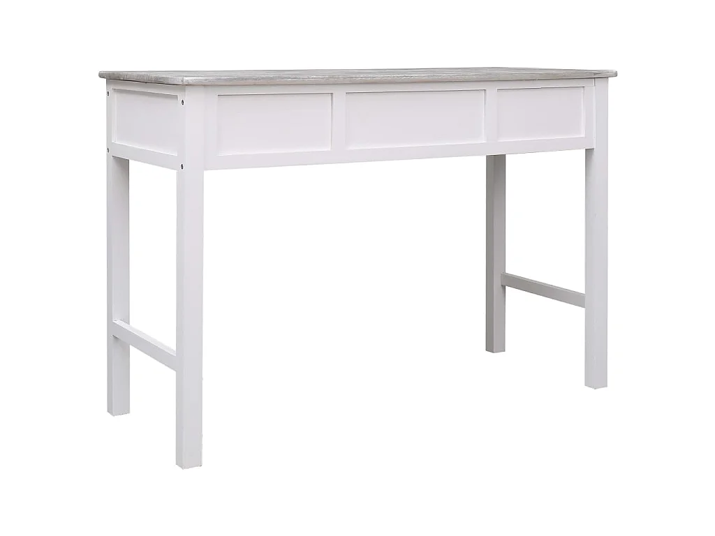 Bureau Gris 110x45x76 cm Bois