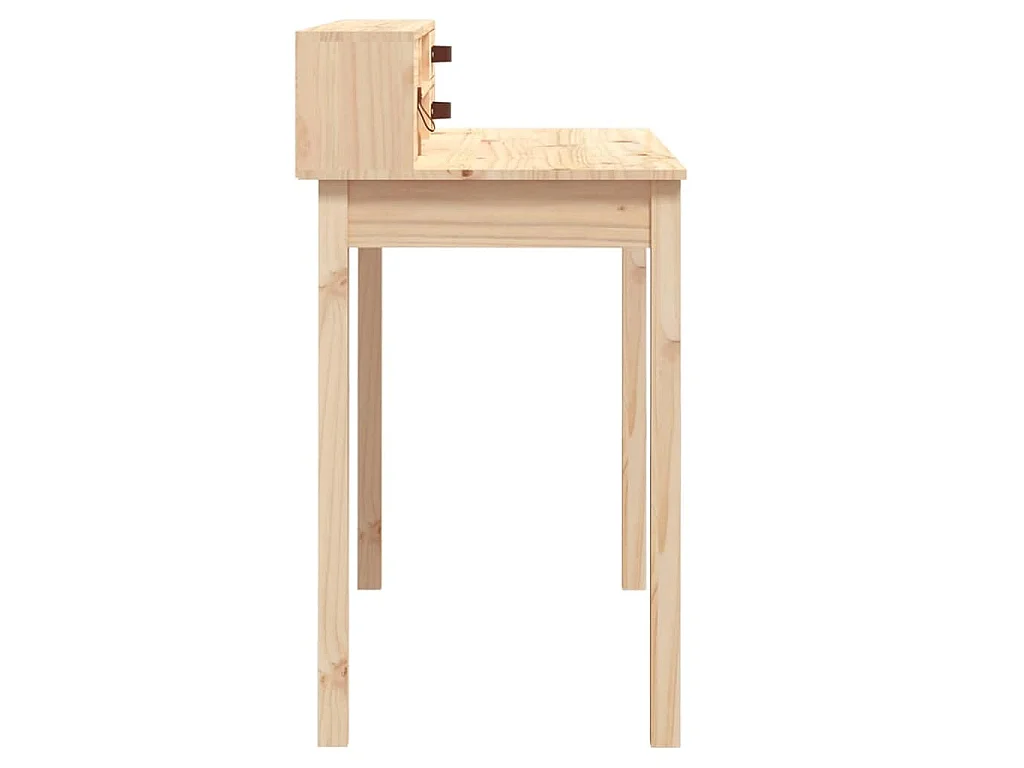 Bureau 110x50x93 cm Bois massif Pin