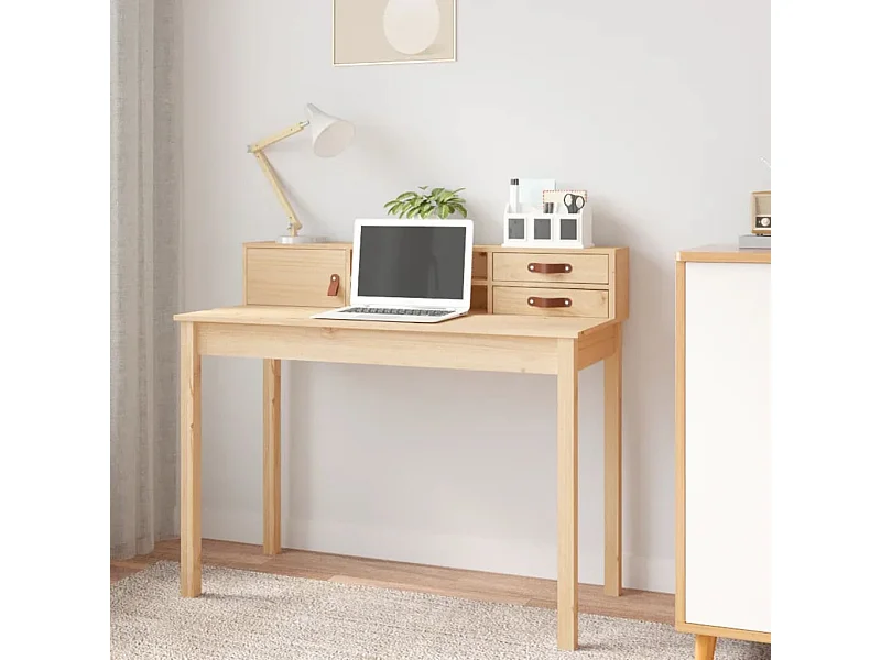 Bureau 110x50x93 cm massief grenenhout