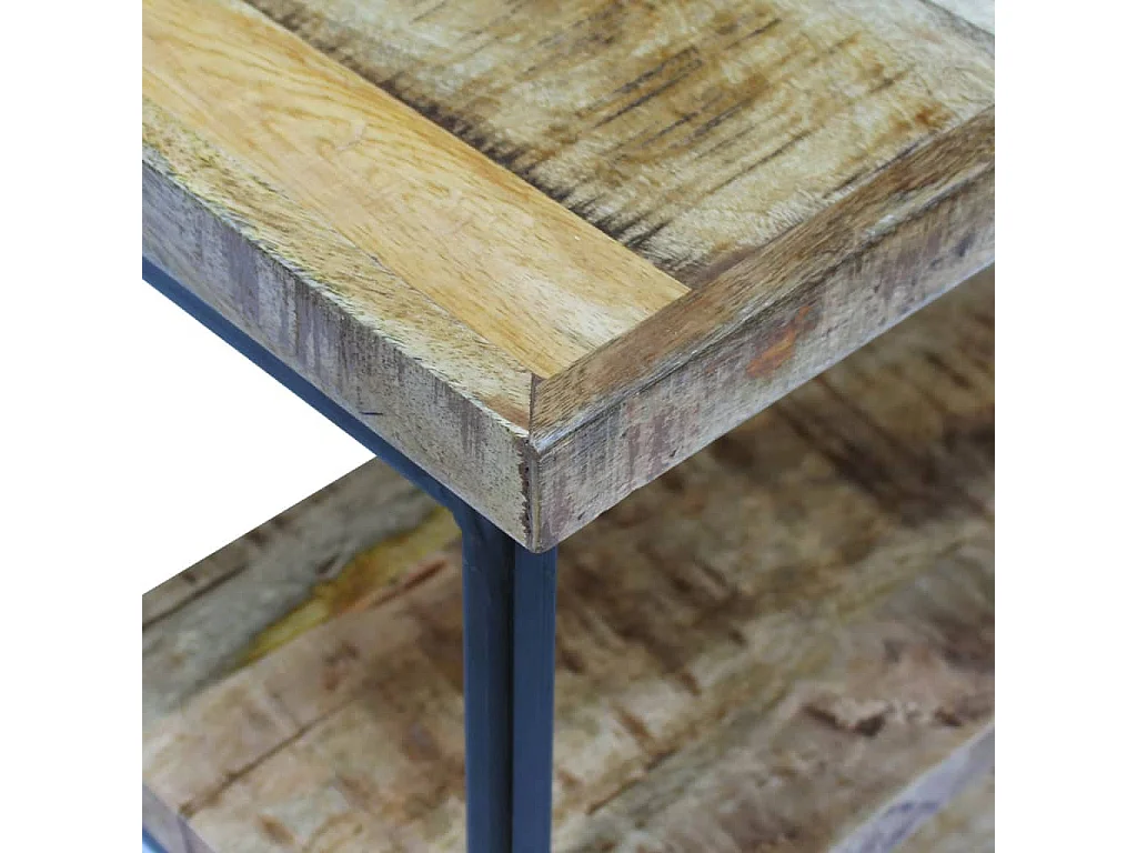 Büroschreibtisch Mangoholz 110×50×76 cm