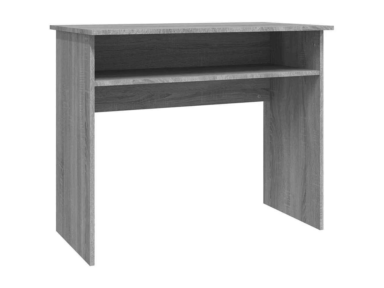 Bureau Sonoma gris 90x50x74 cm Bois d'ingénierie