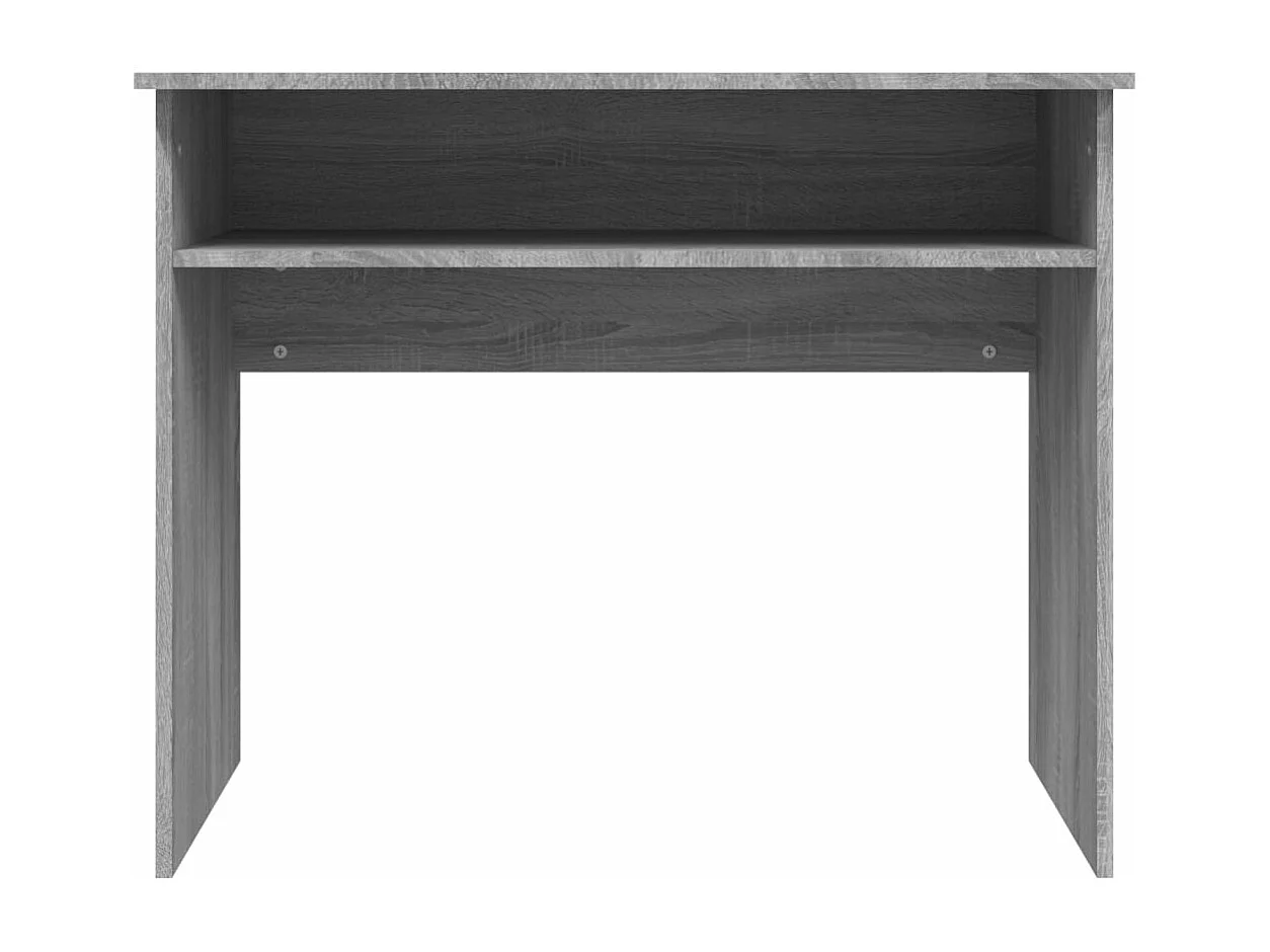 Bureau Sonoma gris 90x50x74 cm Bois d'ingénierie