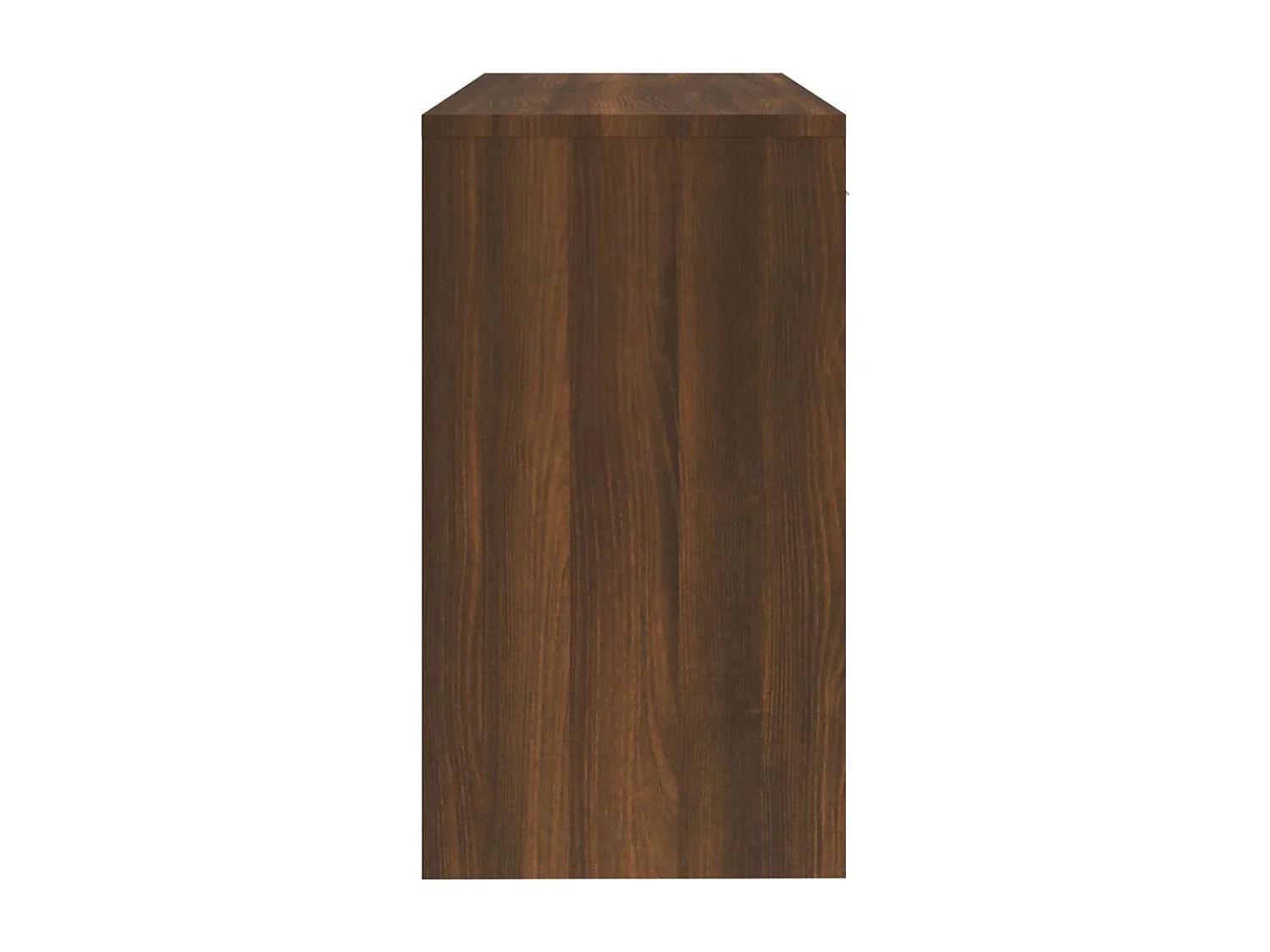 Bureau avec tiroir et armoire Chêne marron 100x40x73 cm