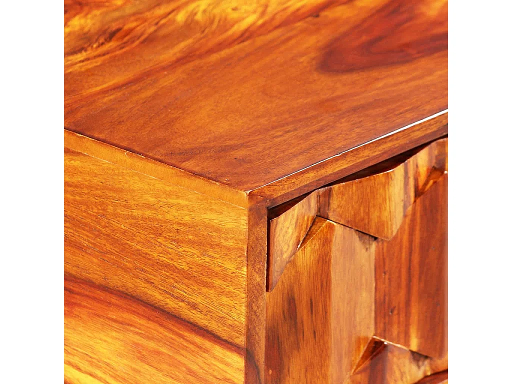 Scrittoio in Legno Massello di Acacia 118x50x76 cm