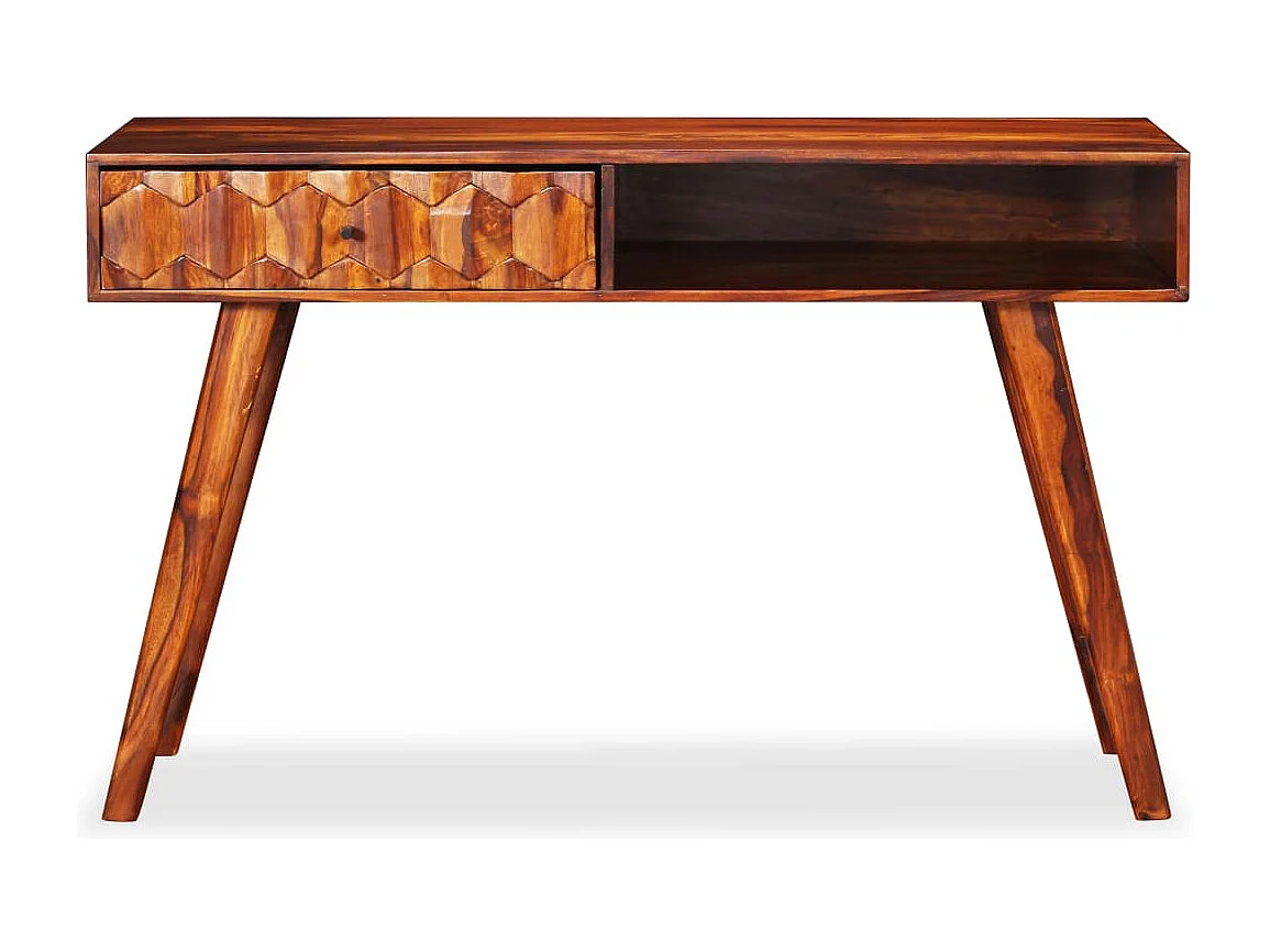 Table d'écriture Bois massif de Sesham 118 x 50 x 76 cm