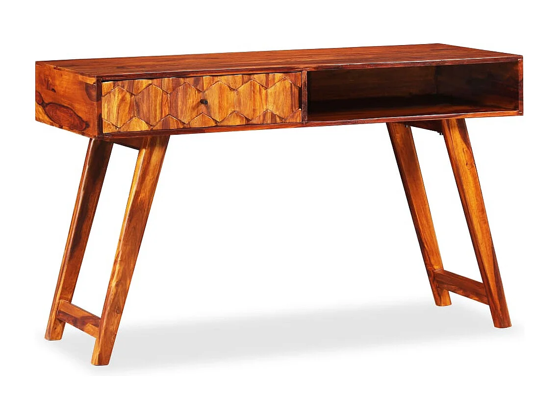 Table d'écriture Bois massif de Sesham 118 x 50 x 76 cm