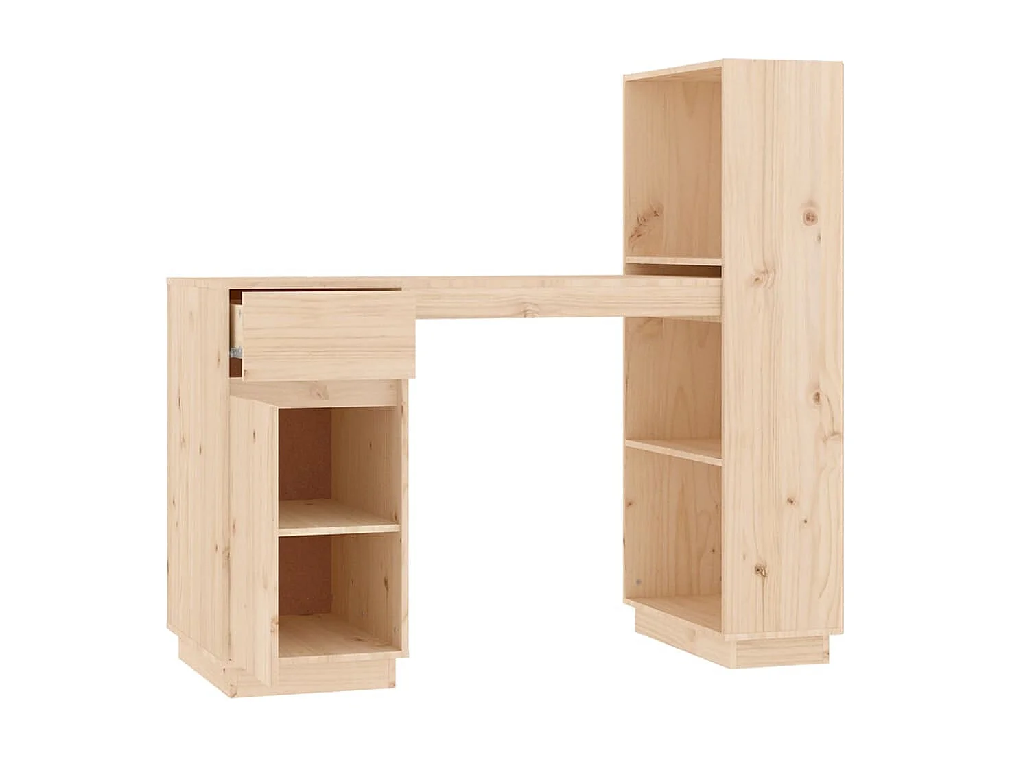 Bureau 110x53x117 cm massief grenenhout