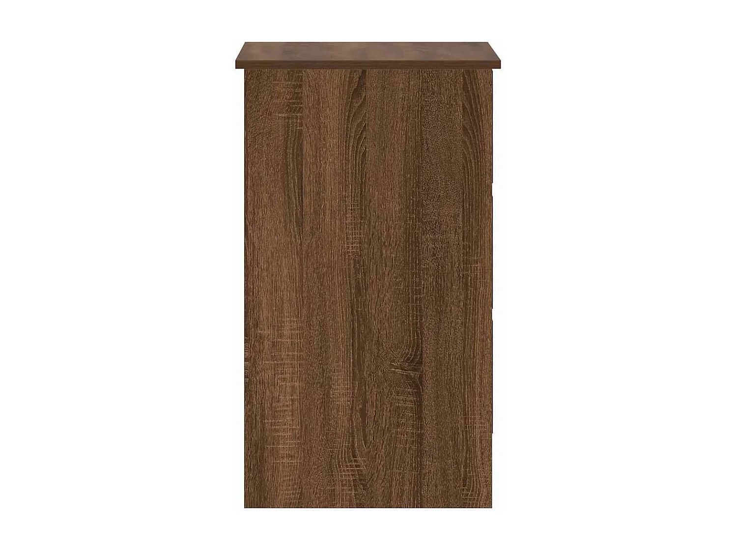 Bureau Chêne marron 90x45x76 cm Bois d'ingénierie