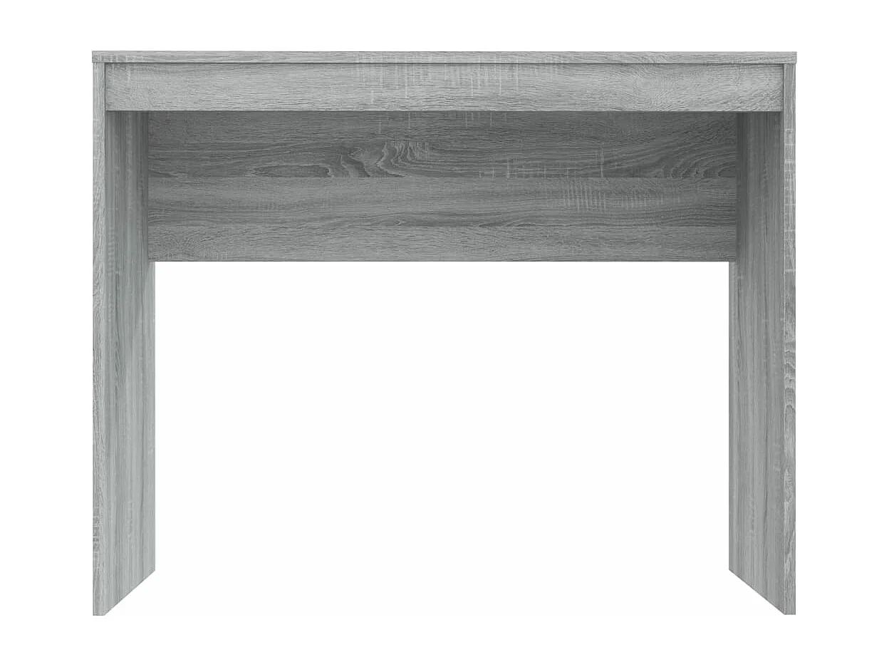 Bureau Sonoma gris 90x40x72 cm Bois d'ingénierie