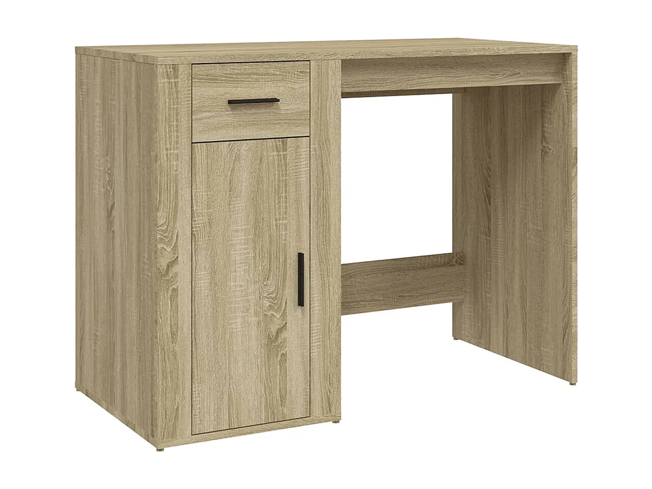 Schreibtisch Sonoma-Eiche 100x49x75 cm Holzwerkstoff