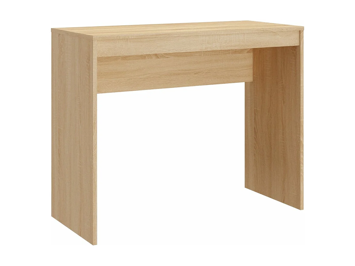 Bureau 90x40x72 cm bewerkt hout sonoma eikenkleurig