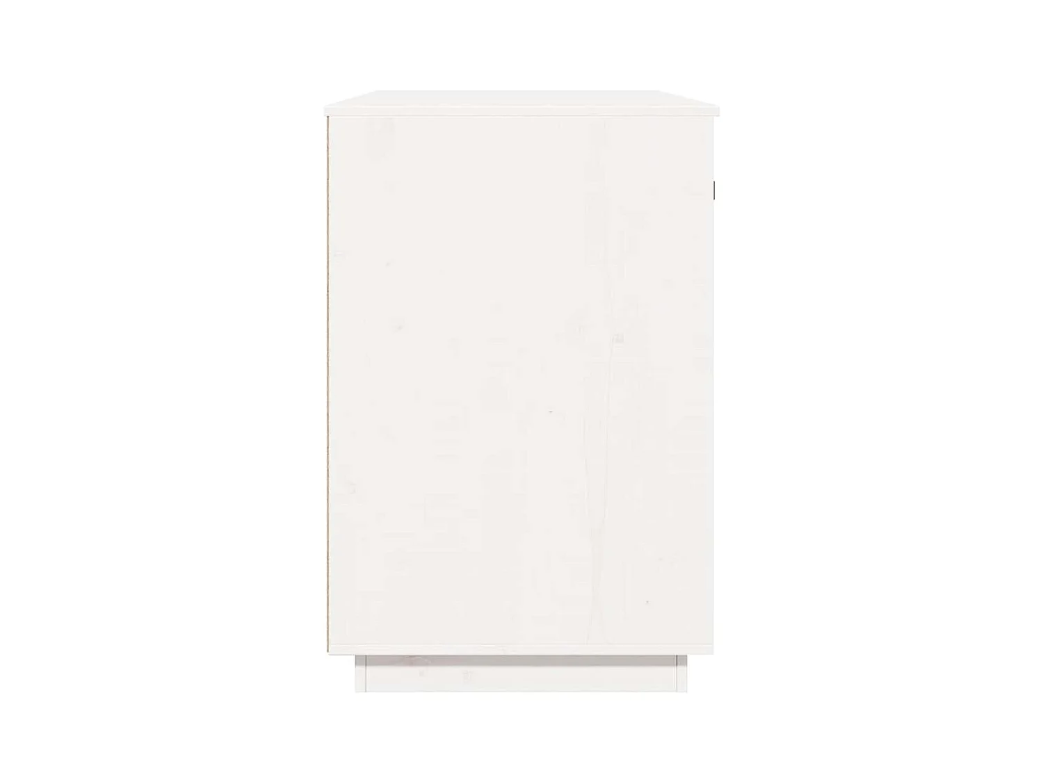 Schreibtisch Weiß 95x50x75cm Massivholz Kiefer